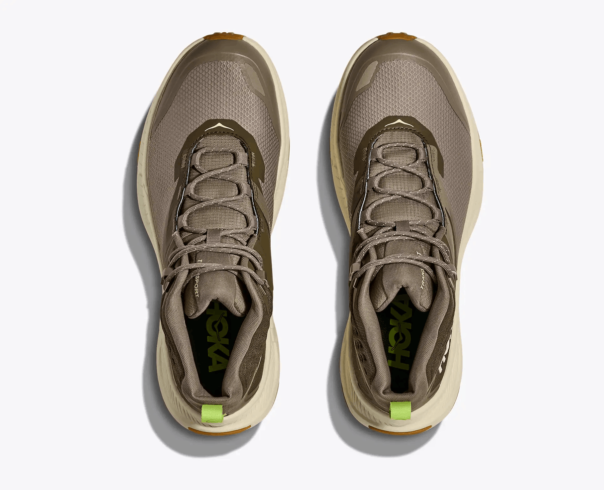 Buy HOKA Men Transport Hike GTX - Light Roast / Eggshell for running in Singapore - Running Lab SG