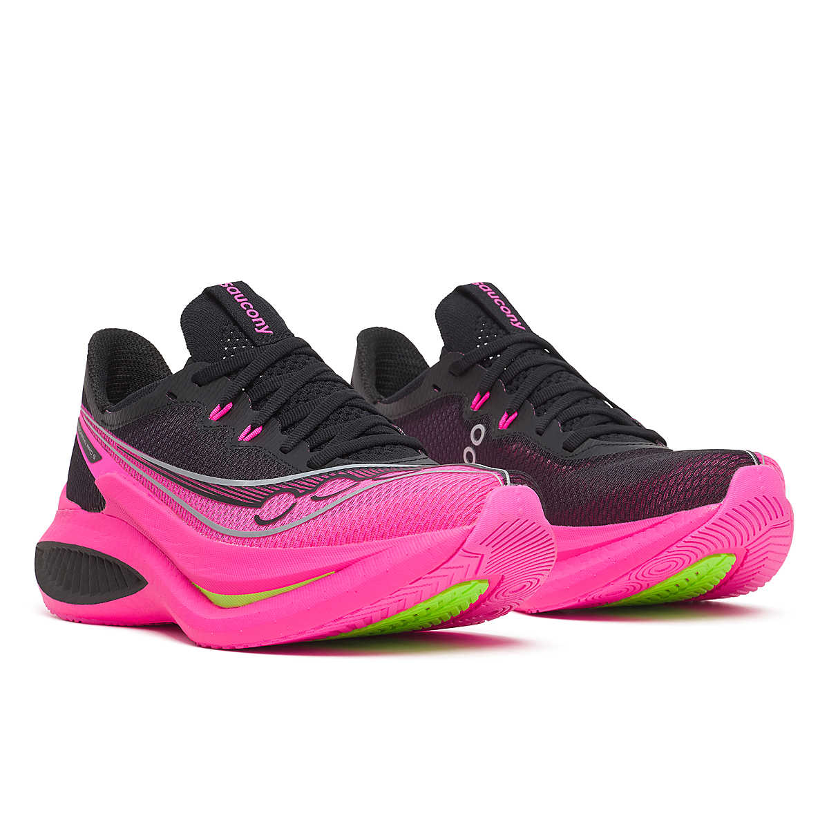 Buy Saucony Women Endorphin Pro 5 - Black / Shock for running in Singapore - Running Lab SG