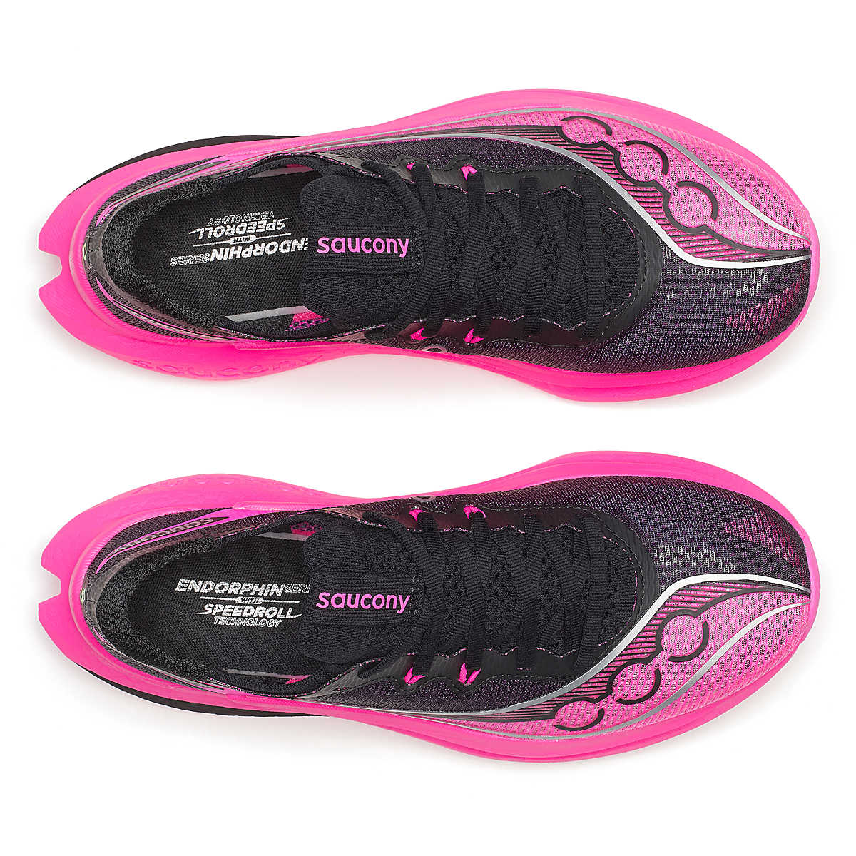 Buy Saucony Women Endorphin Pro 5 - Black / Shock for running in Singapore - Running Lab SG
