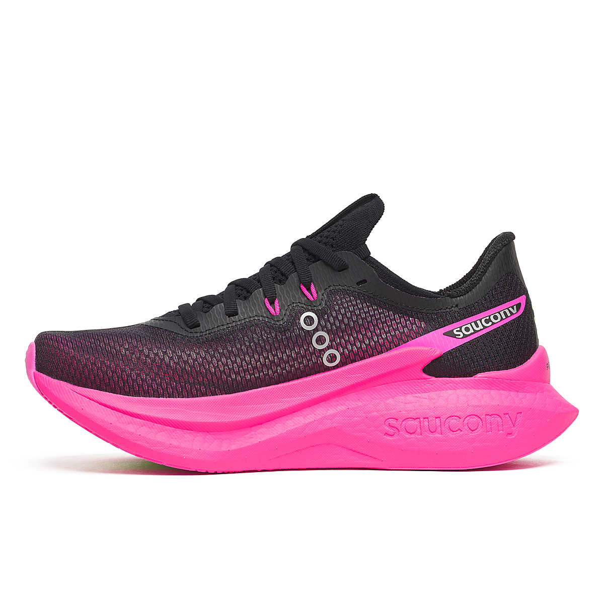 Buy Saucony Women Endorphin Pro 5 - Black / Shock for running in Singapore - Running Lab SG