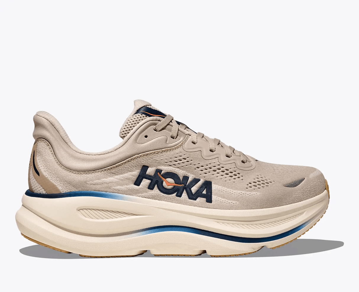 Buy HOKA Men Bondi 9 Wide - Stucco / Grout for running in Singapore - Running Lab SG