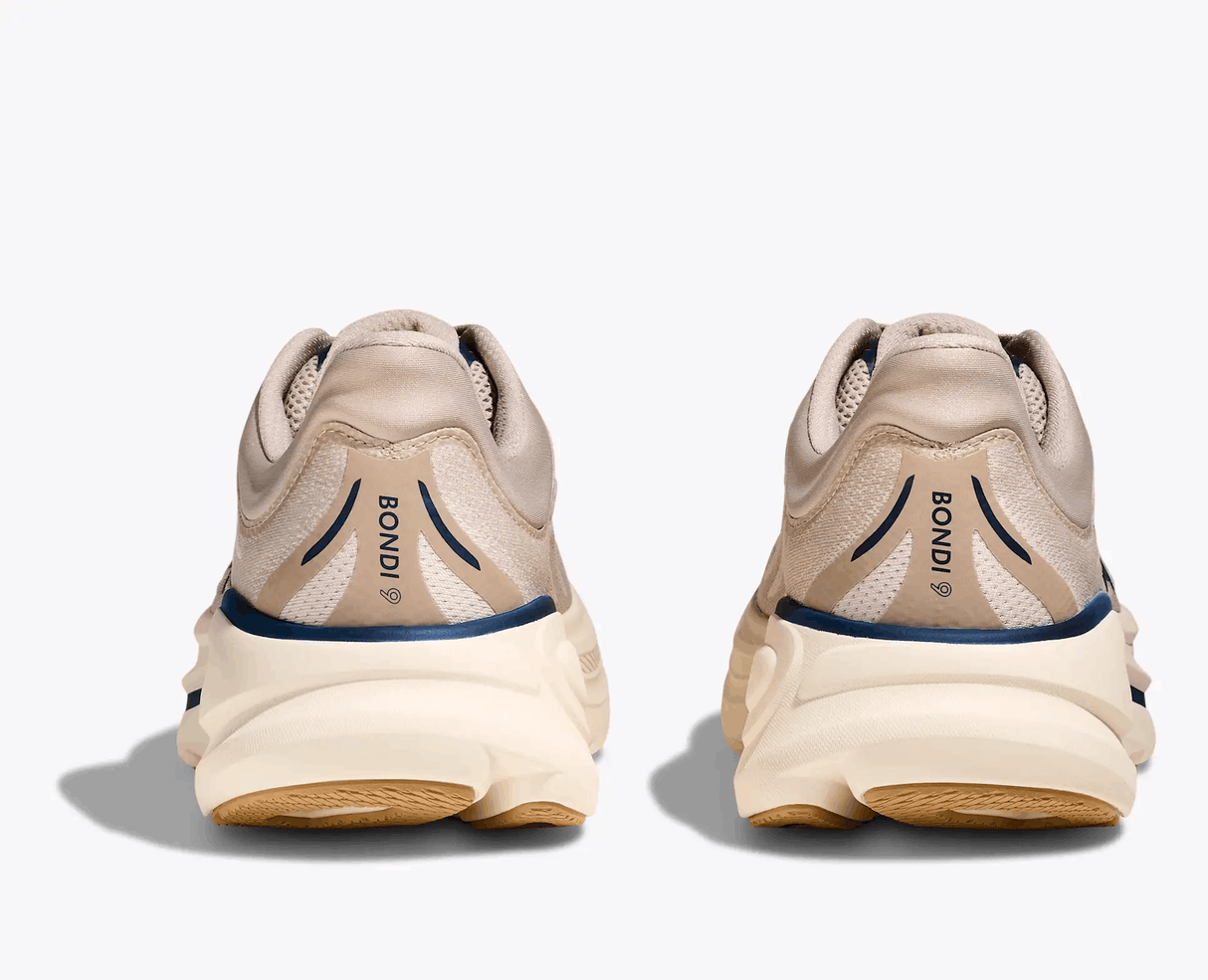 Buy HOKA Men Bondi 9 Wide - Stucco / Grout for running in Singapore - Running Lab SG