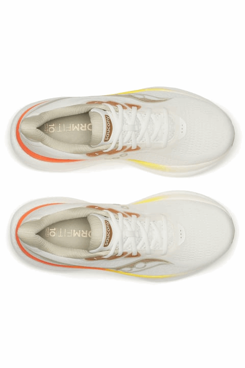 Buy Saucony Men Triumph 23 - Ivory / Fire for running in Singapore - Running Lab SG