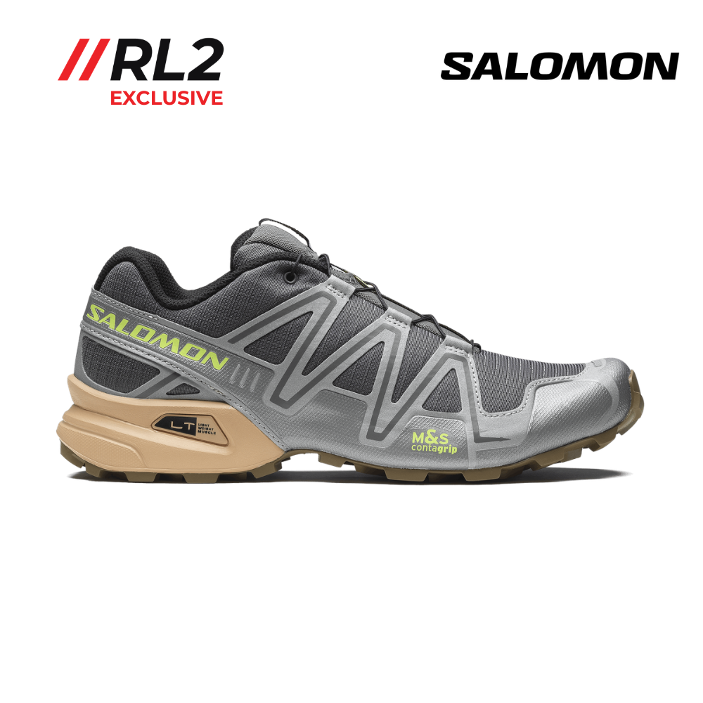 Buy Salomon Unisex Speedcross 3 - Castlerock / Ftw Silver / Hazelnut for running in Singapore - Running Lab SG