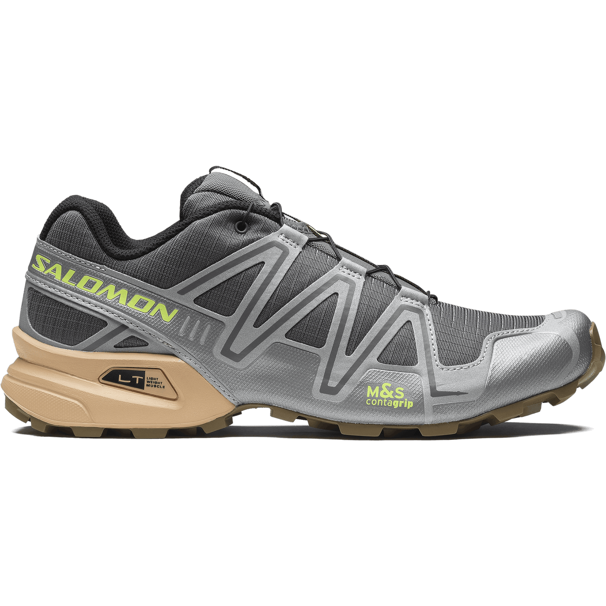 Buy Salomon Unisex Speedcross 3 - Castlerock / Ftw Silver / Hazelnut for running in Singapore - Running Lab SG