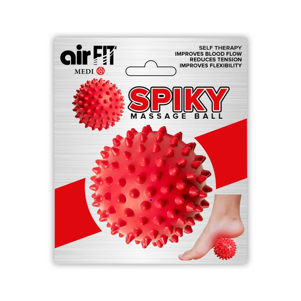 Buy AirFit Medi Spiky Massage Ball - Red for running in Singapore - Running Lab SG