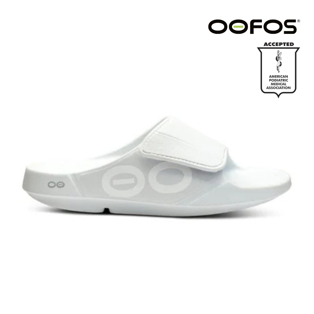 Buy OOFOS Unisex OOahh Sport Flex - White for running in Singapore - Running Lab SG