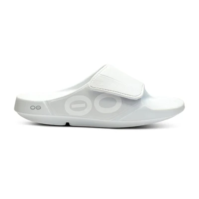 Buy OOFOS Unisex OOahh Sport Flex - White for running in Singapore - Running Lab SG