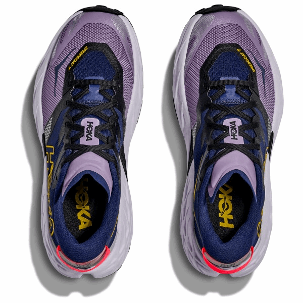 Buy HOKA Women Speedgoat 7 Wide - Berry Jam / Starlight Glow for running in Singapore - Running Lab SG