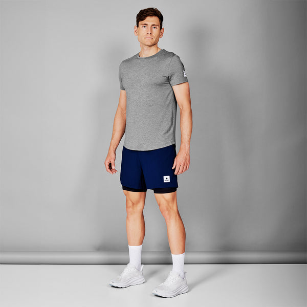 Buy SAYSKY Men Clean Pace T-Shirt - Grey for running in Singapore - Running Lab SG