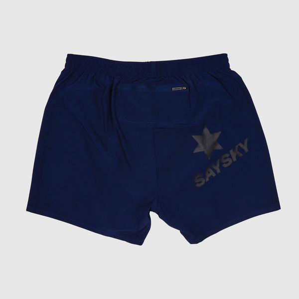 Buy SAYSKY Men Pace Shorts 5'' - Blue for running in Singapore - Running Lab SG