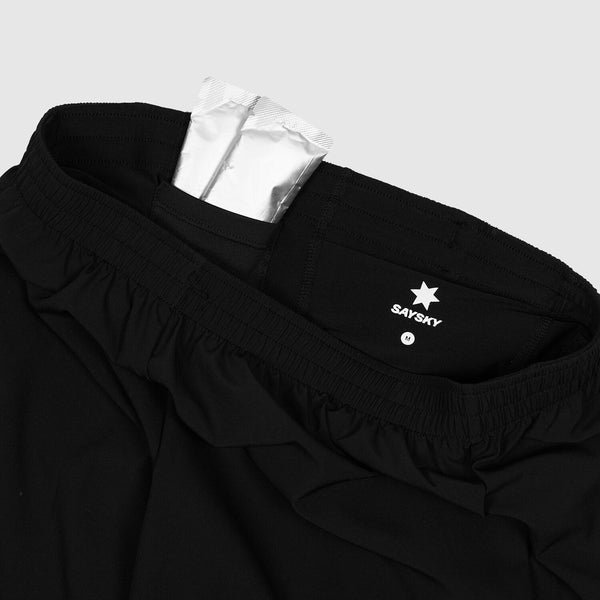 Buy SAYSKY Men Pace Shorts 5'' - Black for running in Singapore - Running Lab SG