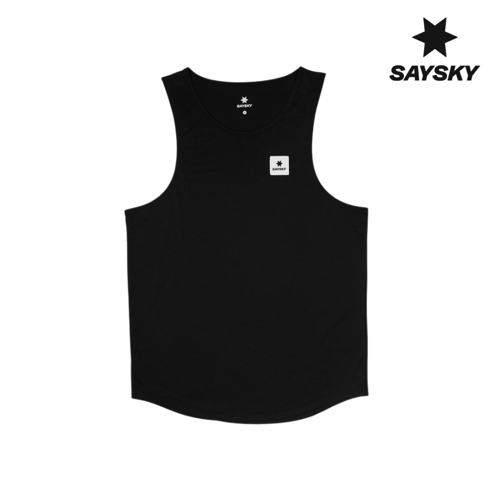 Buy SAYSKY Men Clean Combat Pro Singlet - Black for running in Singapore - Running Lab SG
