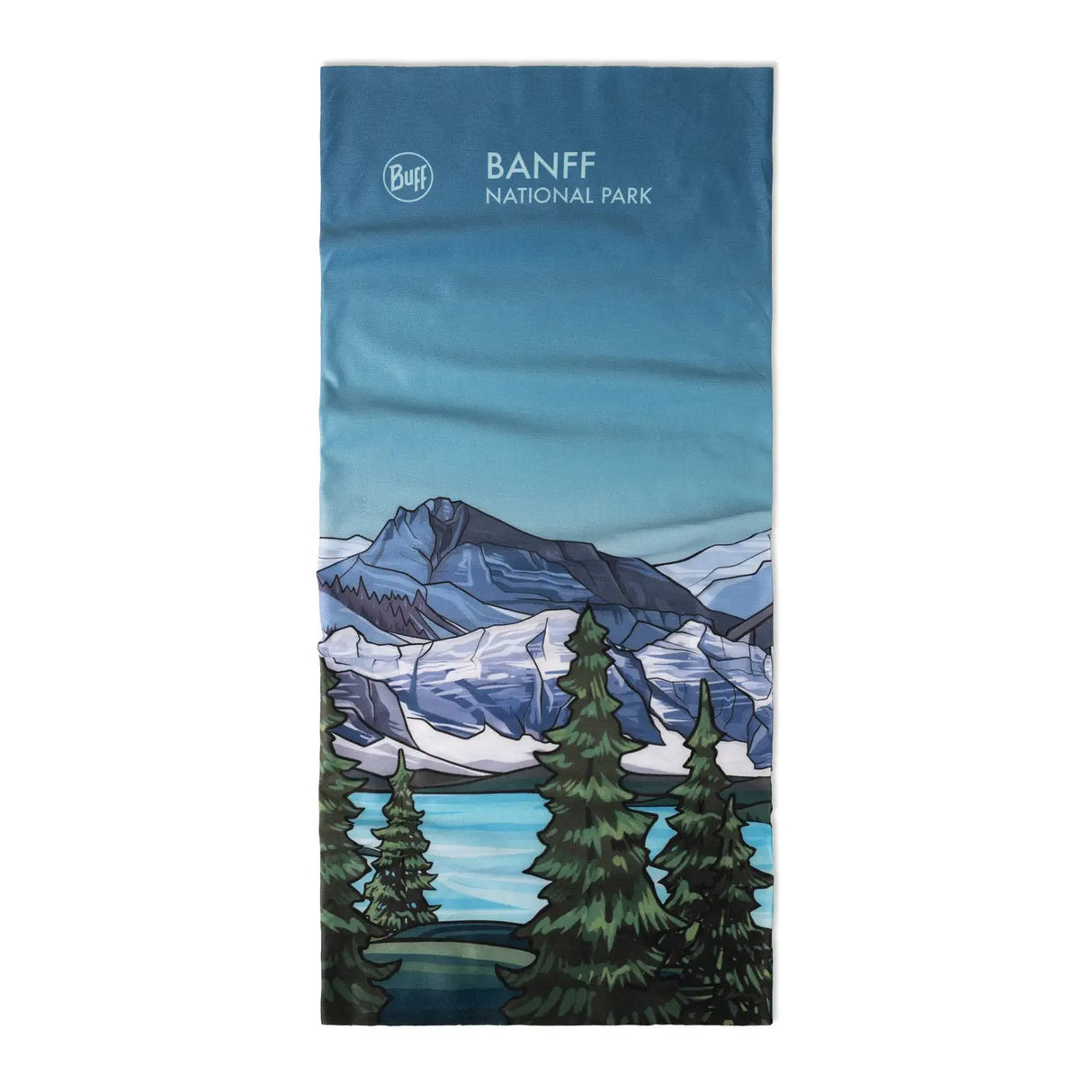 Buy BUFF® CoolNet UV+® Neckwear - National Parks Banff for running in Singapore - Running Lab SG