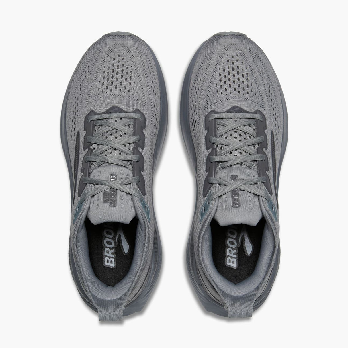 Buy Brooks Men Glycerin GTS 23 Wide - Grey / Blackened Pearl / Black for running in Singapore - Running Lab SG