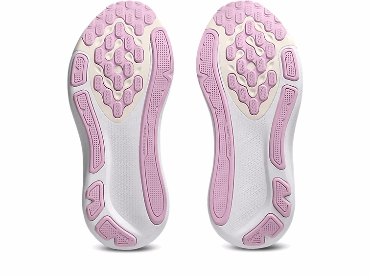 Buy ASICS Women Gel-Kayano 33 Wide - White / Hazy Lilac for running in Singapore - Running Lab SG