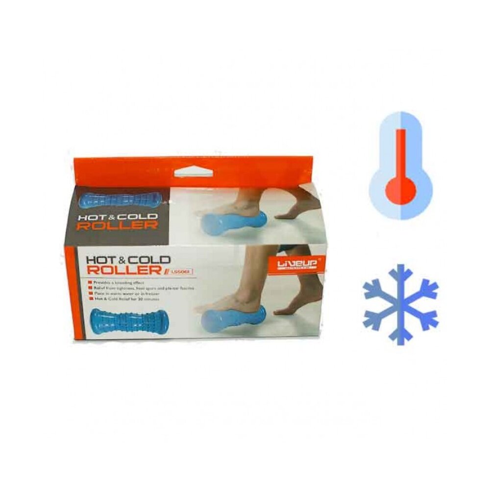 Buy LiveUp Hot & Cold Foot Massage Roller for running in Singapore - Running Lab SG