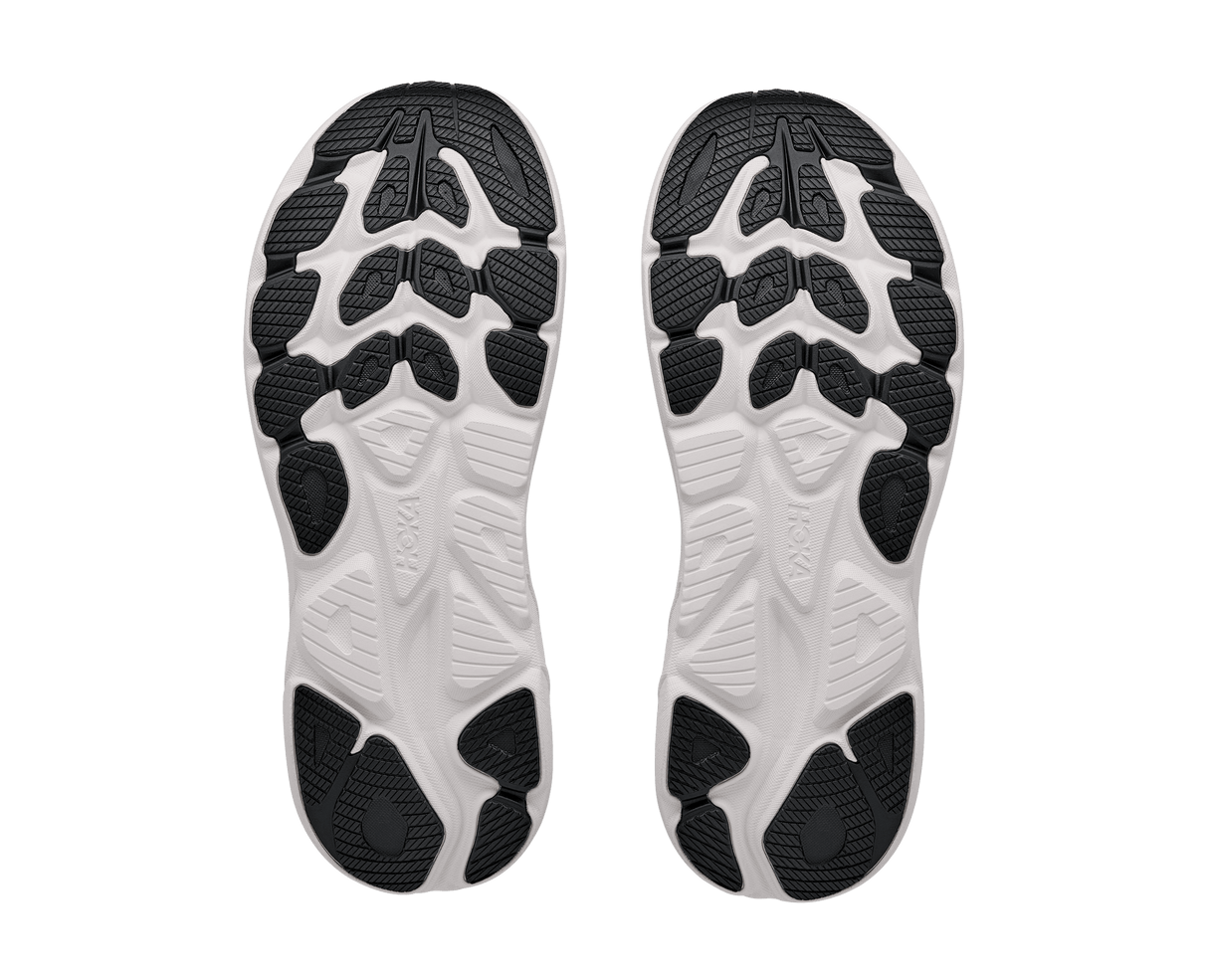 Buy HOKA Men Clifton 11 Wide - Frost / Black for running in Singapore - Running Lab SG