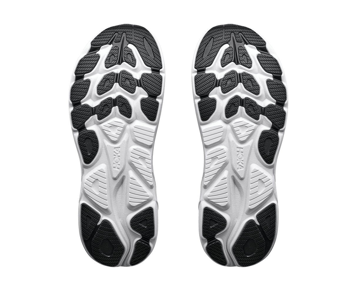HOKA Men Clifton 11 Wide - Black / Cosmic Grey