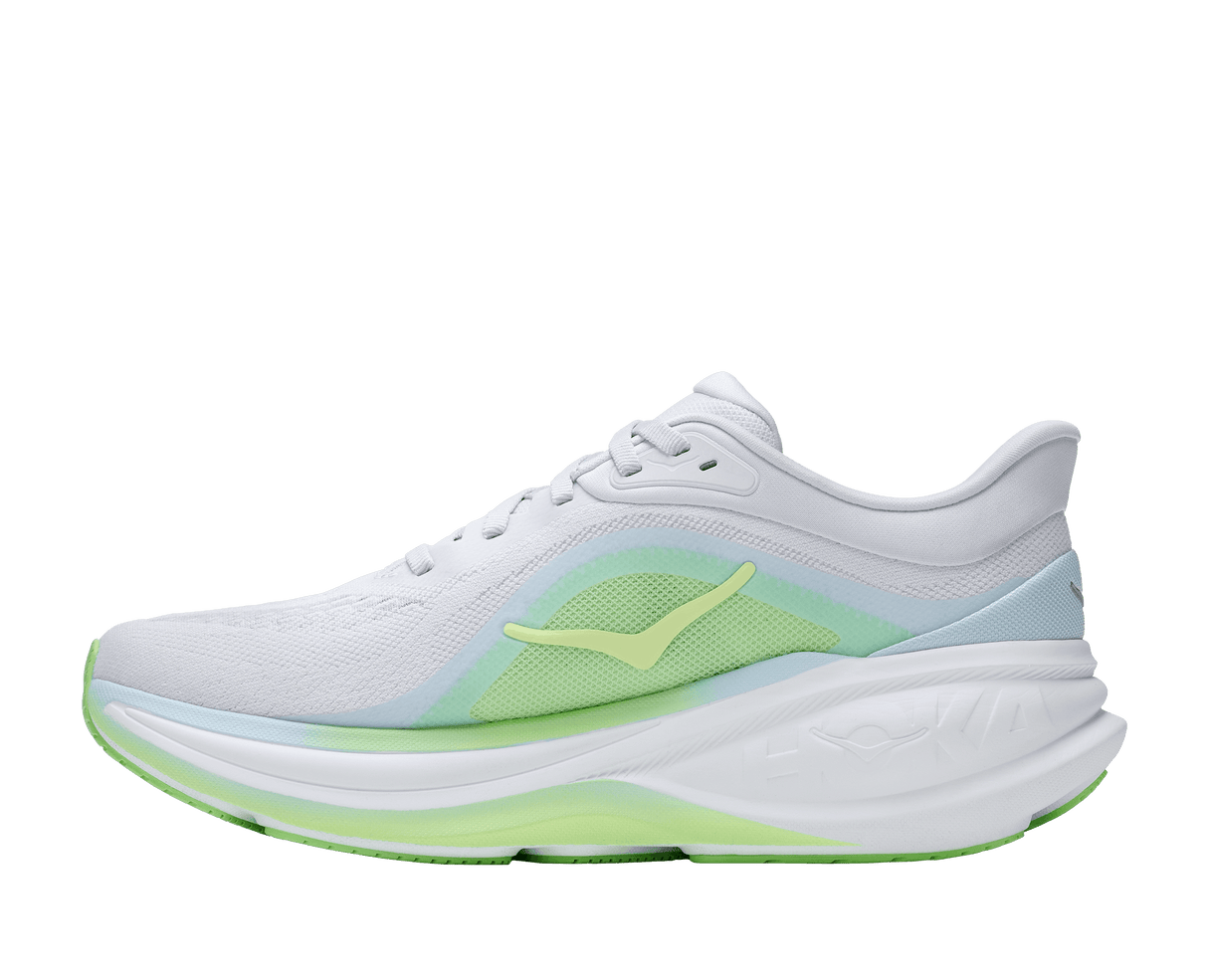 HOKA Women Clifton Pro Wide - Cosmic Grey / Neon Yuzu