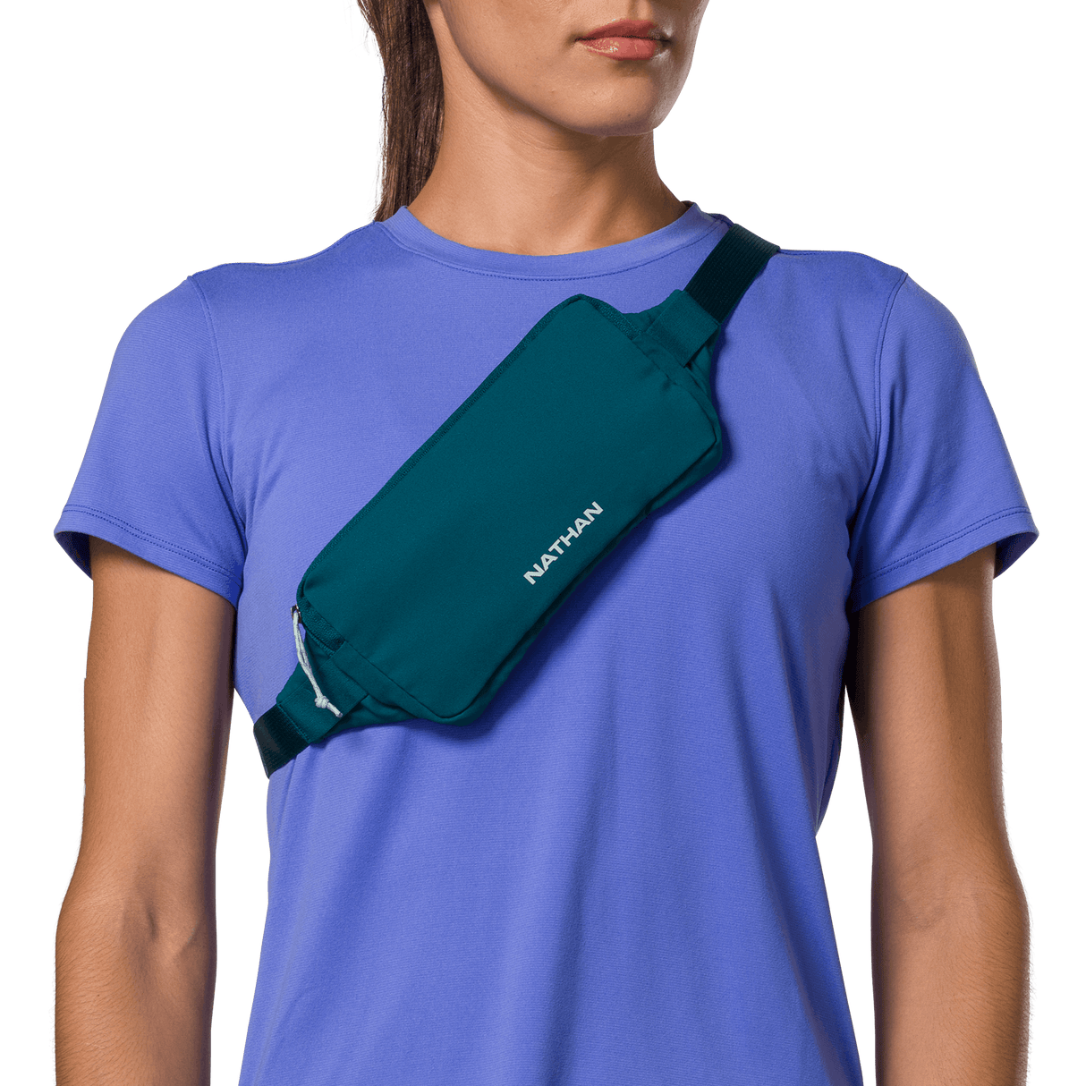 Buy Nathan Sports Marathon Waist Pack 3.0 - Deep Teal / Surf Spray for running in Singapore - Running Lab SG