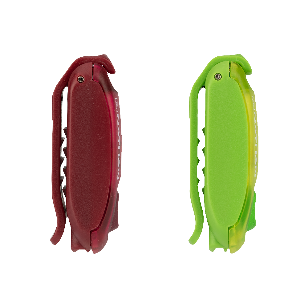 Buy Nathan Sports StrobeLight Safety LED Light Clip - 2 Pack for running in Singapore - Running Lab SG