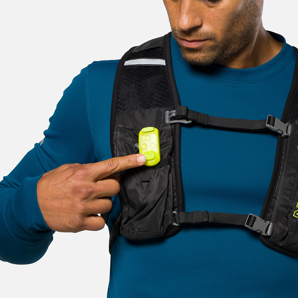 Buy Nathan Sports StrobeLight 2.0 Safety LED Light Clip - Safety Yellow for running in Singapore - Running Lab SG