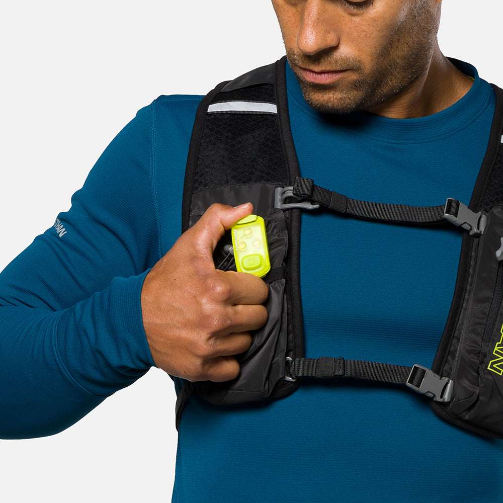 Buy Nathan Sports StrobeLight 2.0 Safety LED Light Clip - Safety Yellow for running in Singapore - Running Lab SG