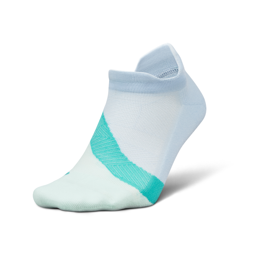 Feetures Active Elite Light Cushion No Show Tab - Glacier Mist