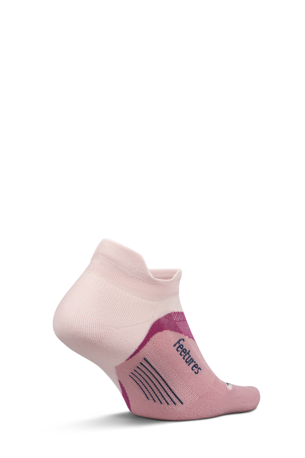Feetures Active Elite Light Cushion No Show Tab - Pink Salt