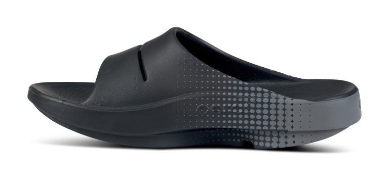 Buy OOFOS Unisex OOahh Sport - Black Matrix for running in Singapore - Running Lab SG