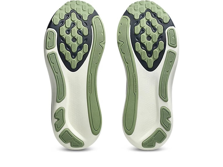 Buy ASICS Men Gel-Kayano 33 Wide - Midnight / Khaki Green for running in Singapore - Running Lab SG