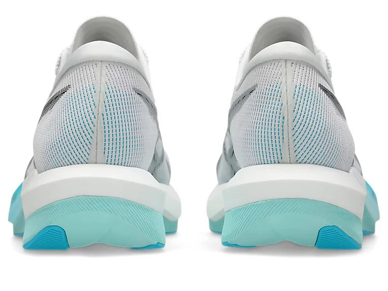 Buy ASICS Unisex Magic Speed 5 Wide - White / Pure Silver for running in Singapore - Running Lab SG