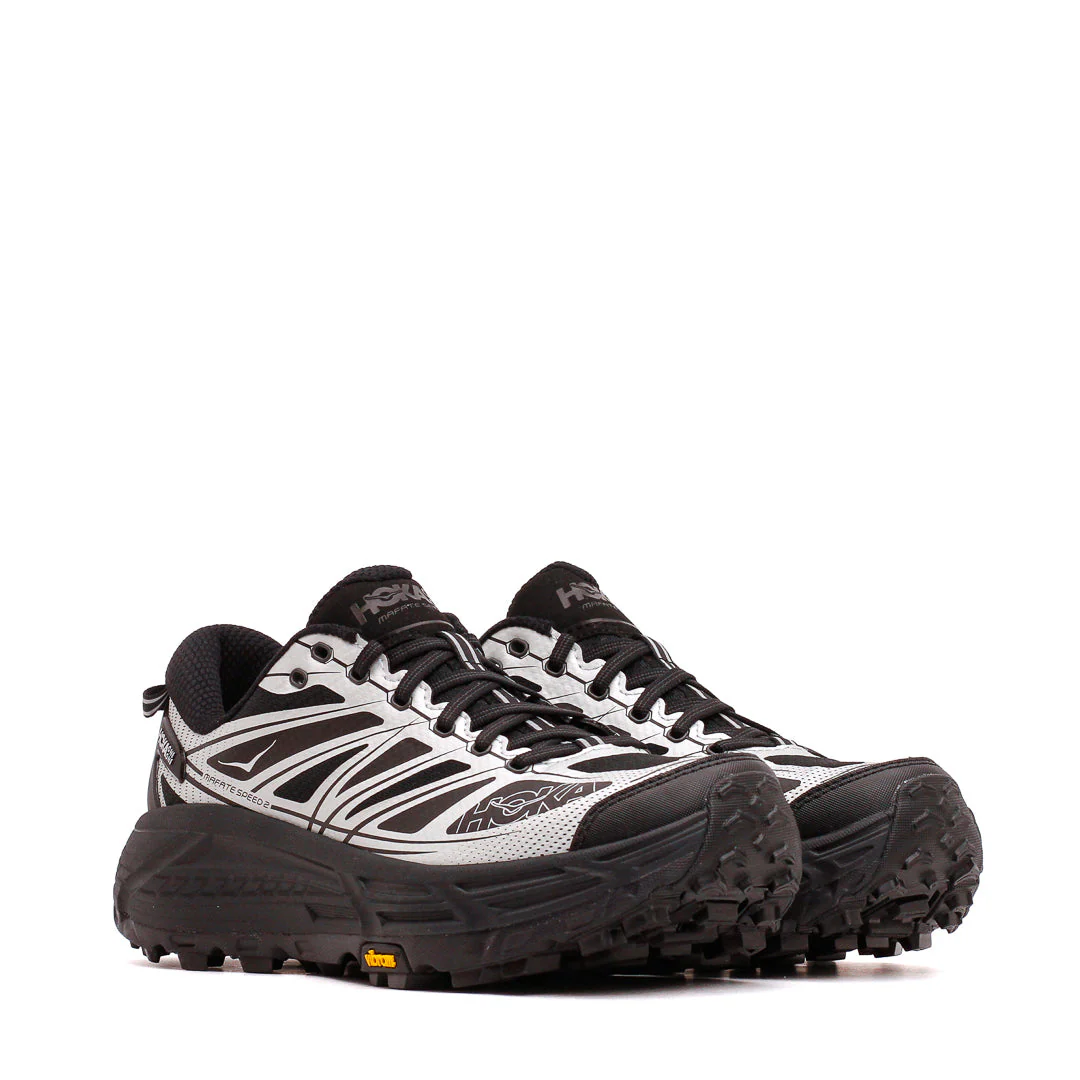 Buy HOKA Unisex Mafate Speed 2 - Black / Silver for running in Singapore - Running Lab SG