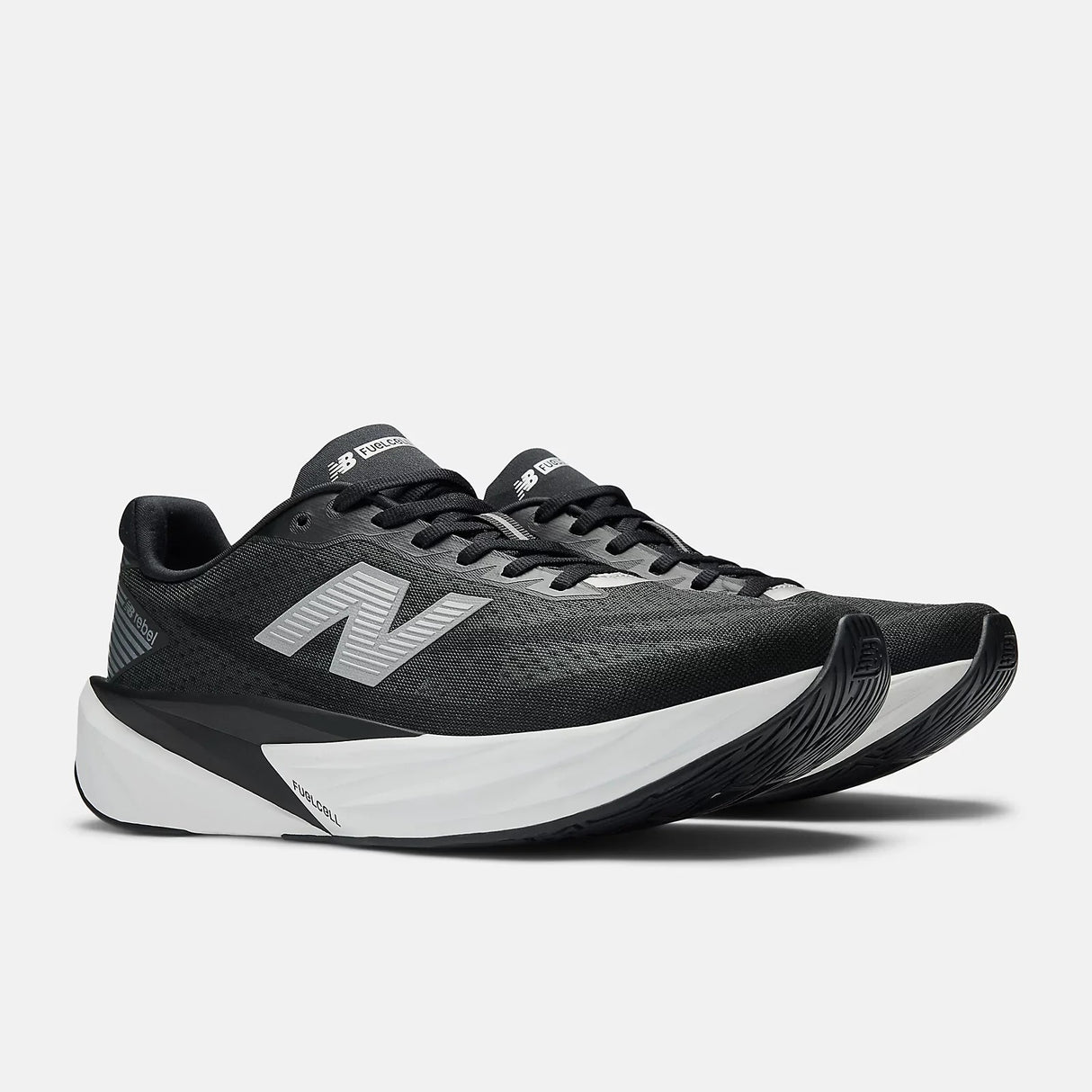 Buy New Balance Men FuelCell Rebel V5 Wide - Black / Silver Metallic for running in Singapore - Running Lab SG