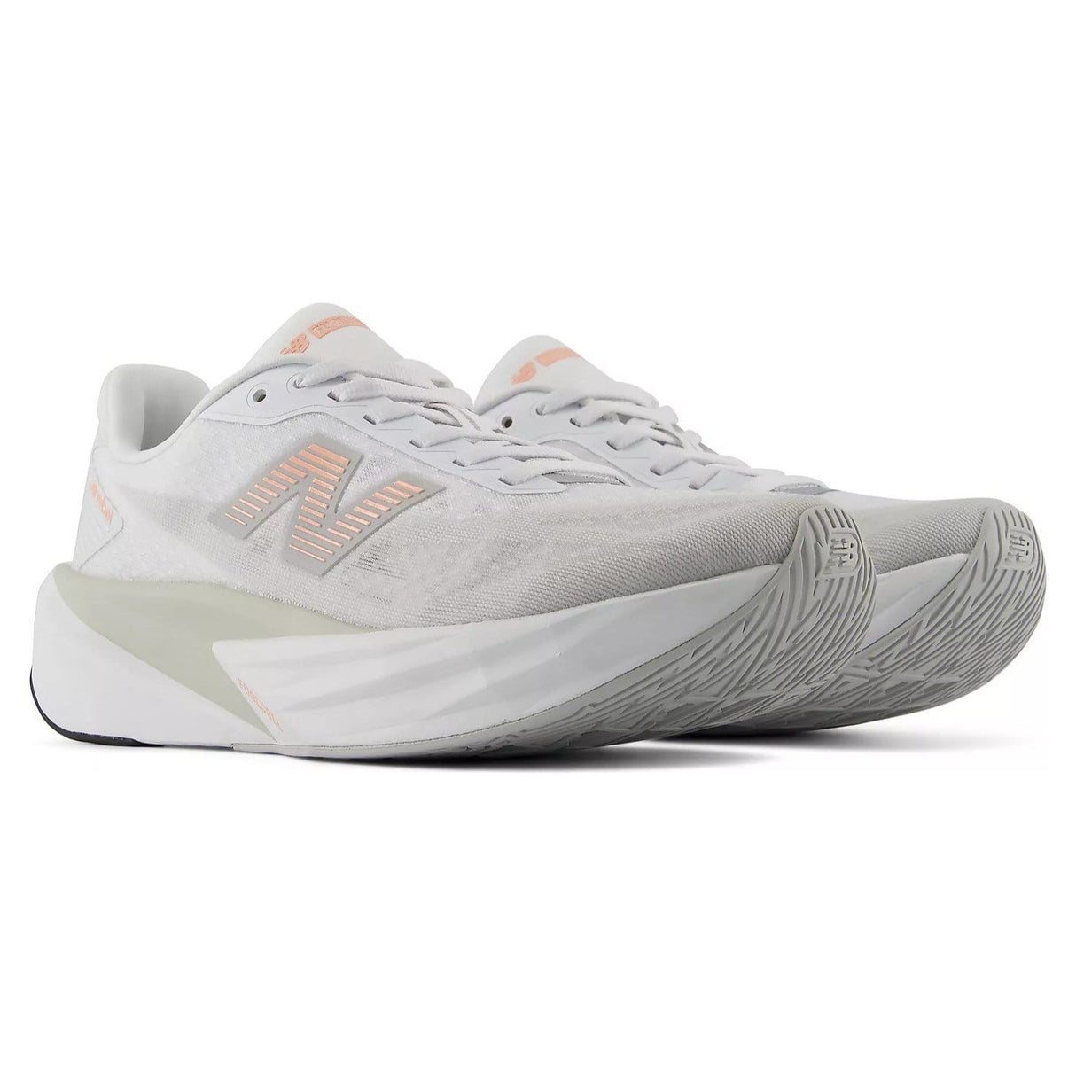 Buy New Balance Women FuelCell Rebel V5 - Pink Lemondae / Grey Matter for running in Singapore - Running Lab SG