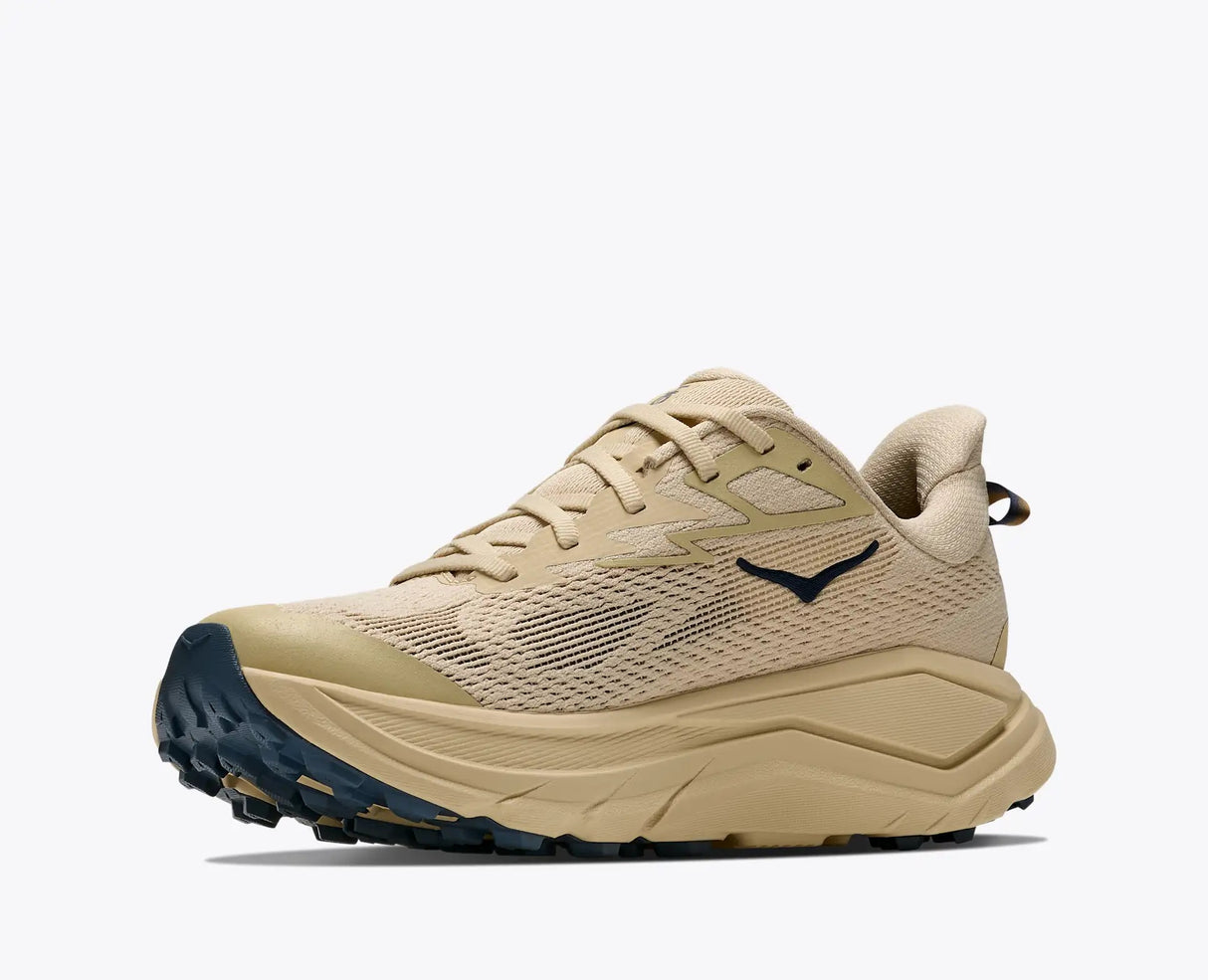 HOKA Women Challenger 8 Wide - Barley Flour / Faded Navy