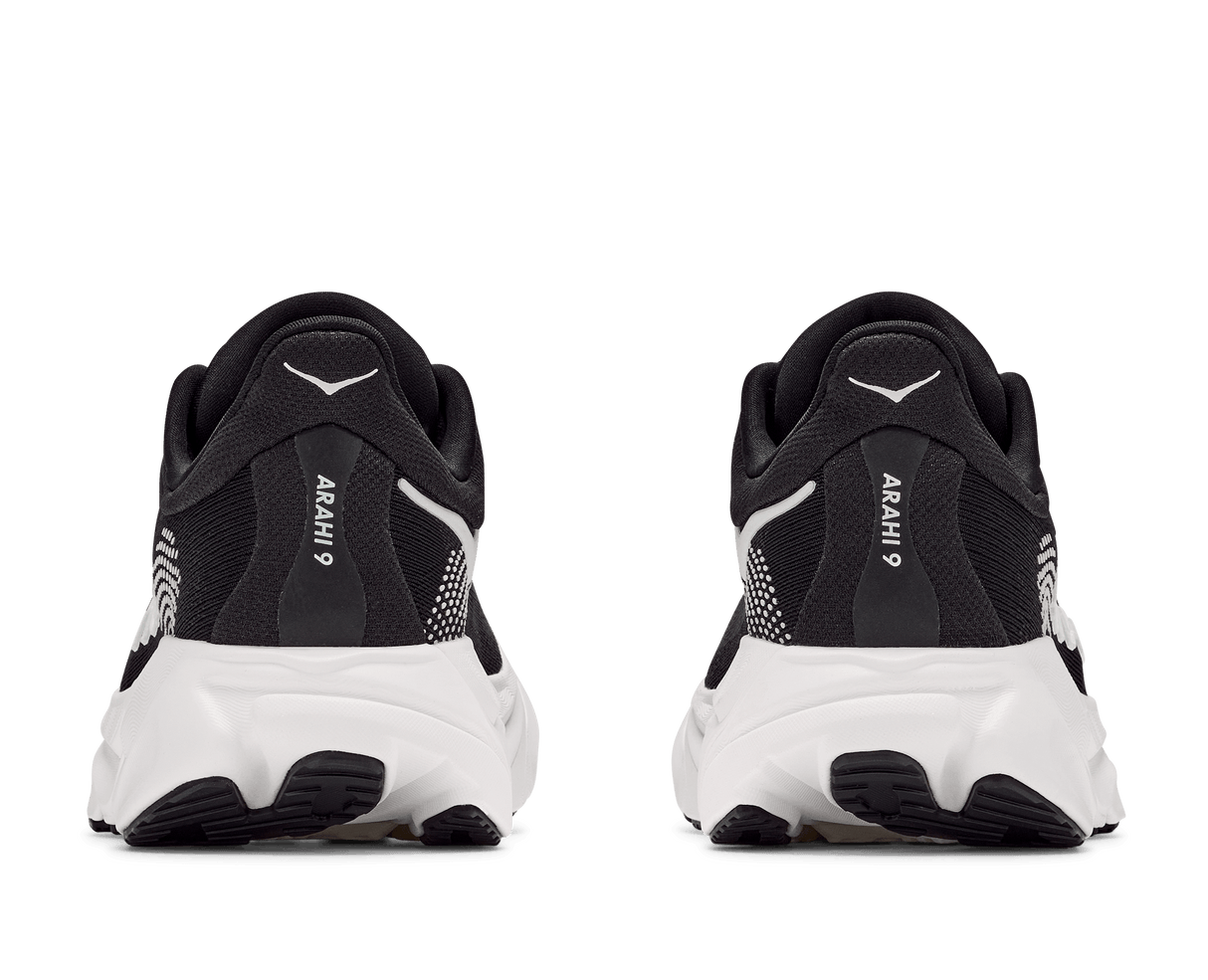 HOKA Men Arahi 9 Wide - Black / White