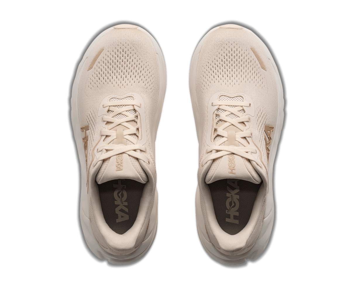 Buy HOKA Women Arahi 9 Wide - Alabaster / Oat Milk for running in Singapore - Running Lab SG