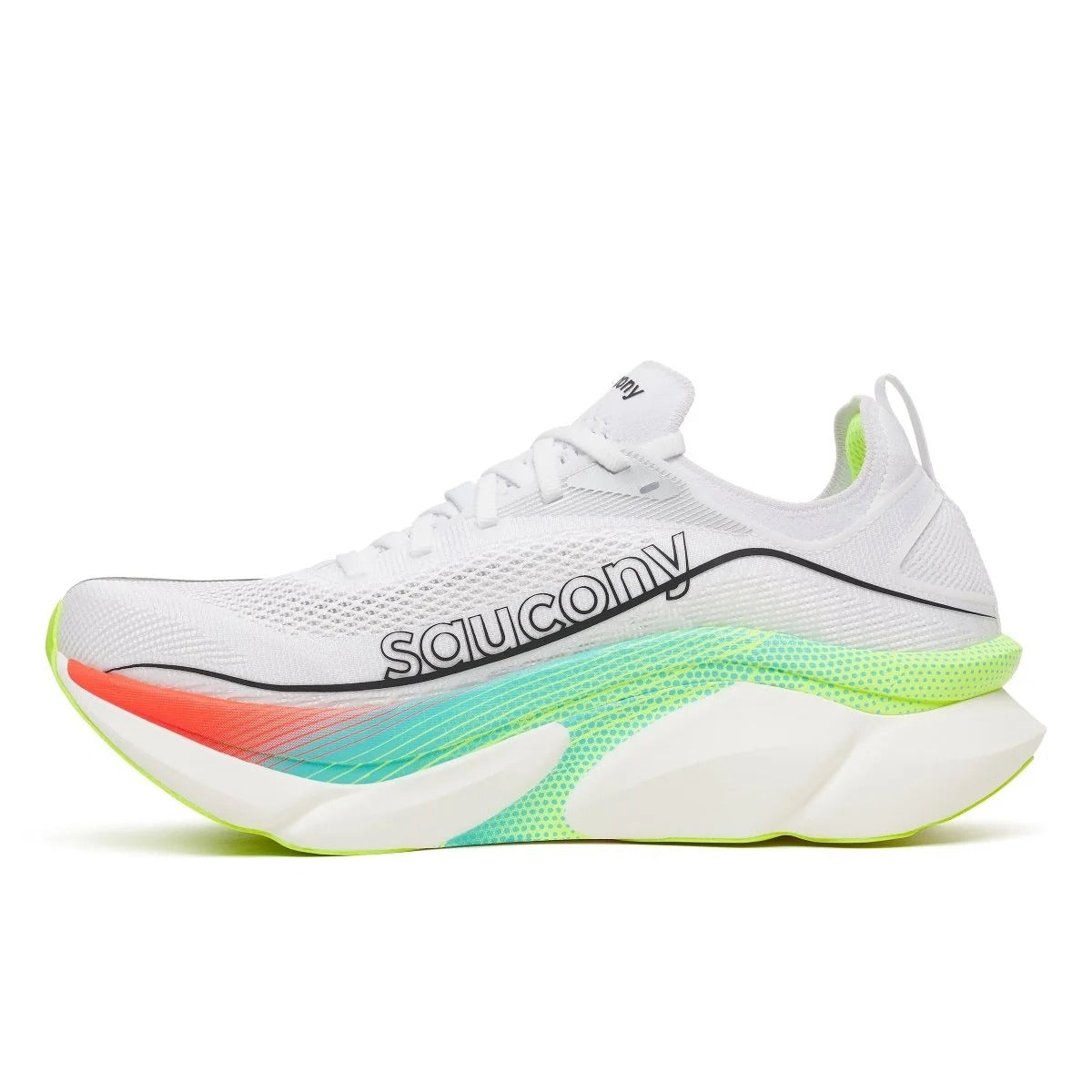 Buy Saucony Unisex Endorphin Elite 3 - White / Multi for running in Singapore - Running Lab SG