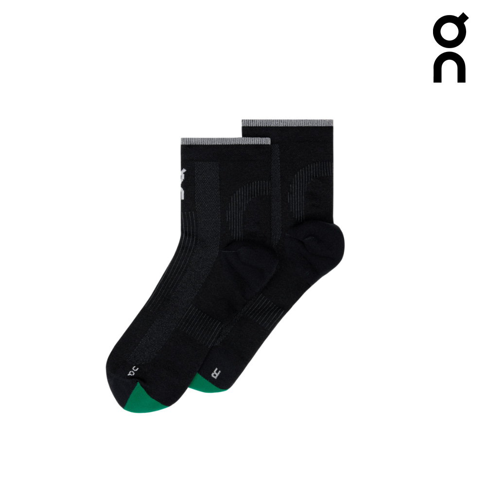 Buy On Unisex Elite Run Sock Mid - Black for running in Singapore - Running Lab SG