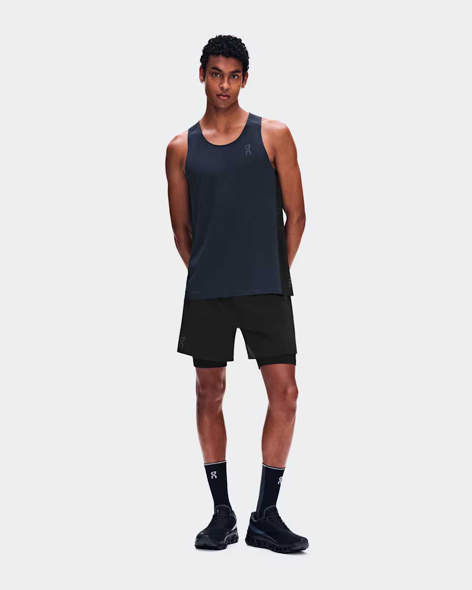 On Men Performance Tank - Navy / Black