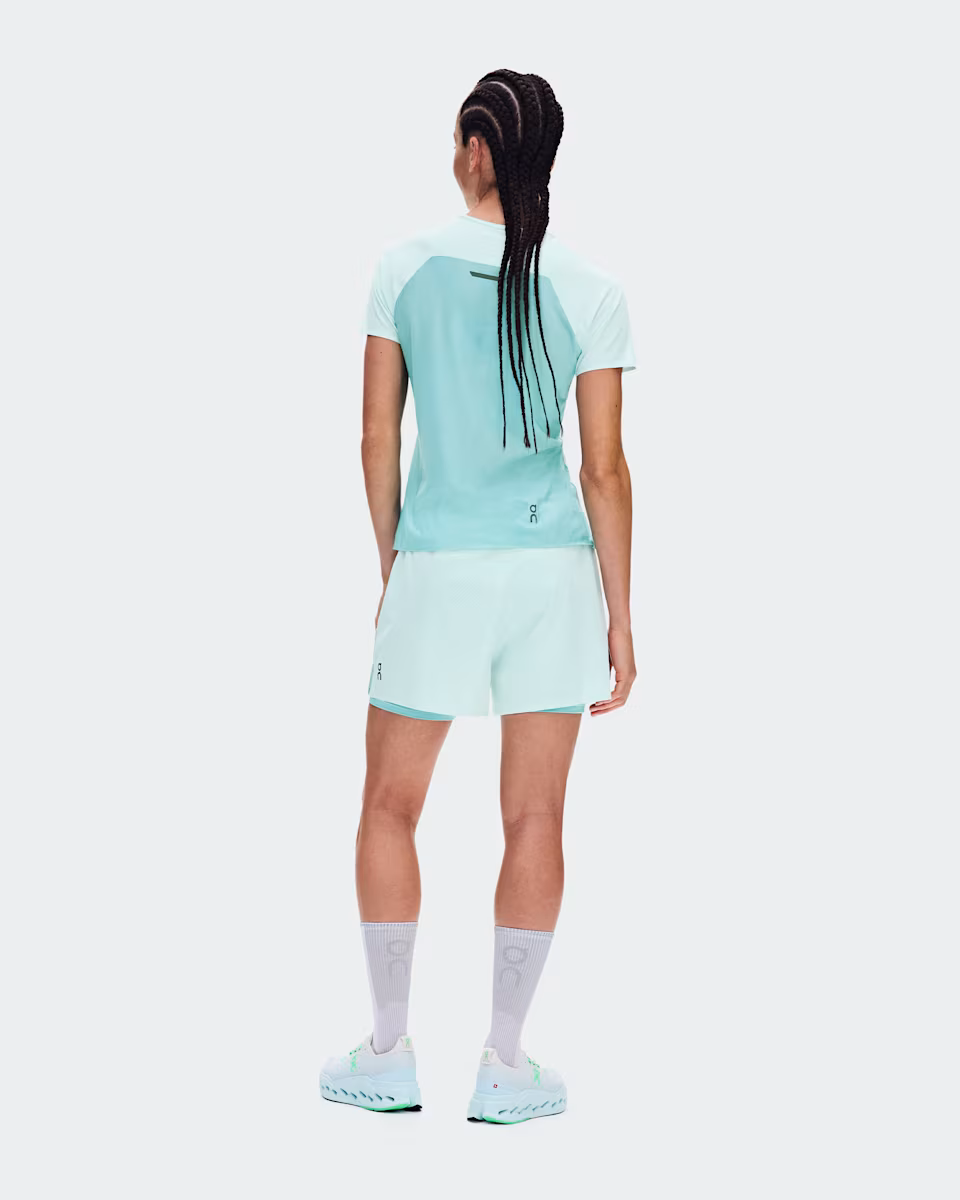 On Women Performance-T - Flurry / Aquamarine