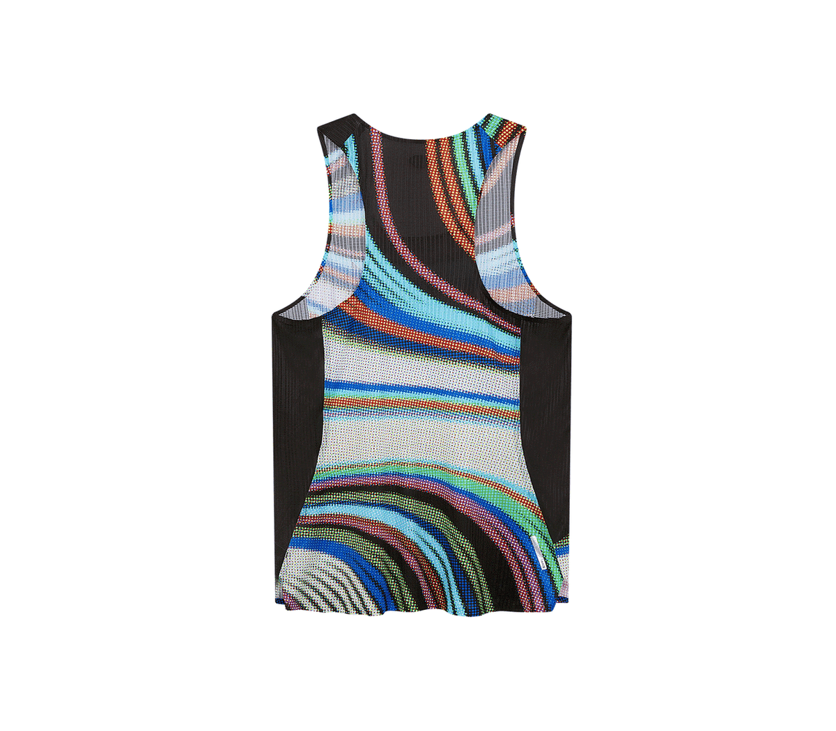 SOAR Men Race Vest - Dark Dot Stripe