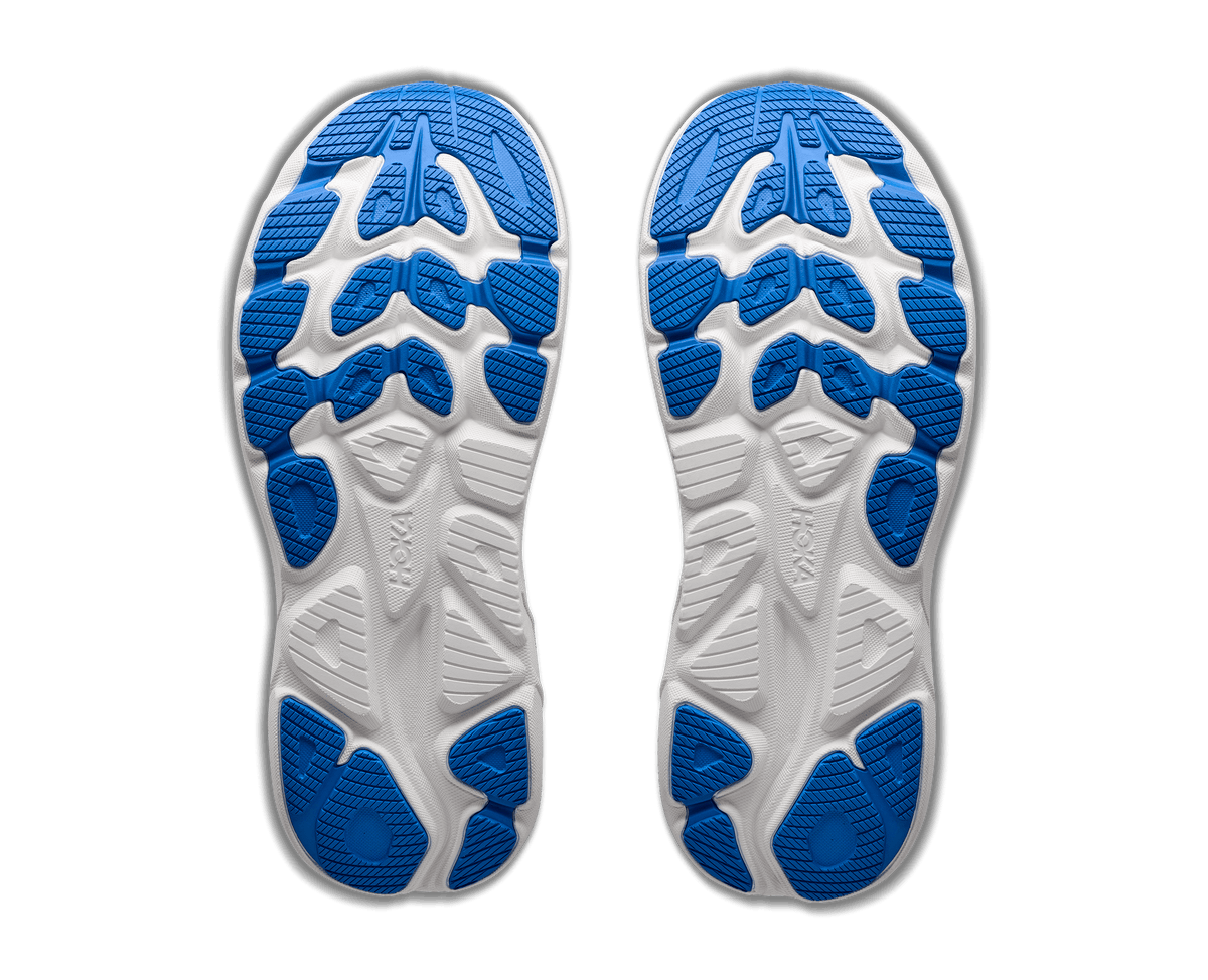HOKA Women Clifton 11 Wide - Frost / Glimmering Blue