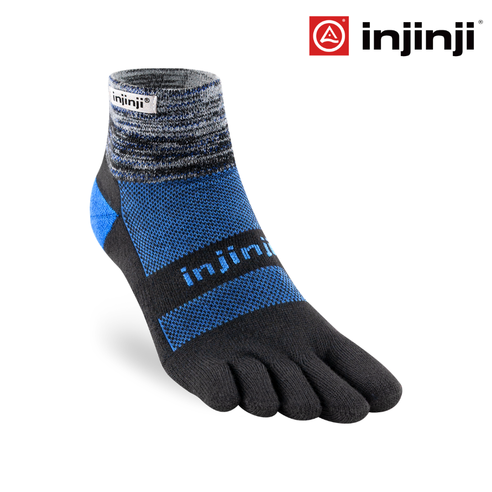 Buy Injinji Trail Midweight Mini-Crew Coolmax - Storm for running in Singapore - Running Lab SG