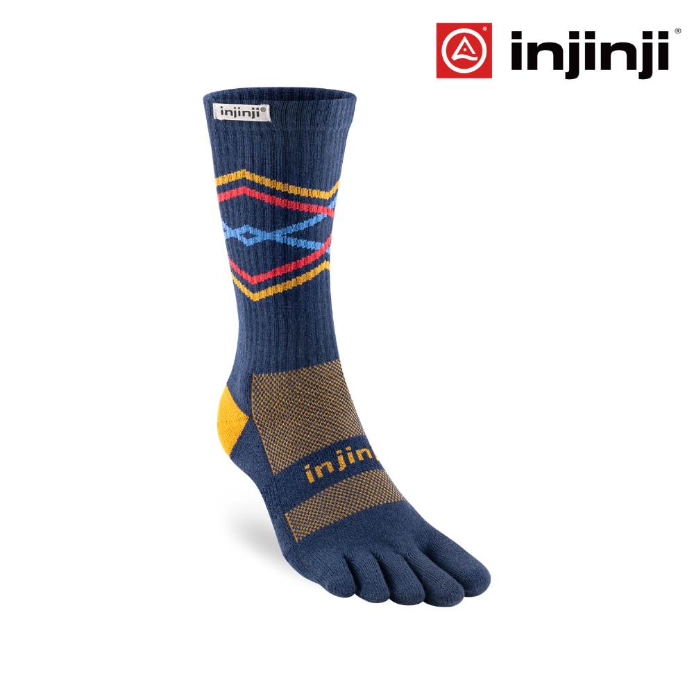 Buy Injinji Trail Midweight Crew Coolmax - Denim for running in Singapore - Running Lab SG