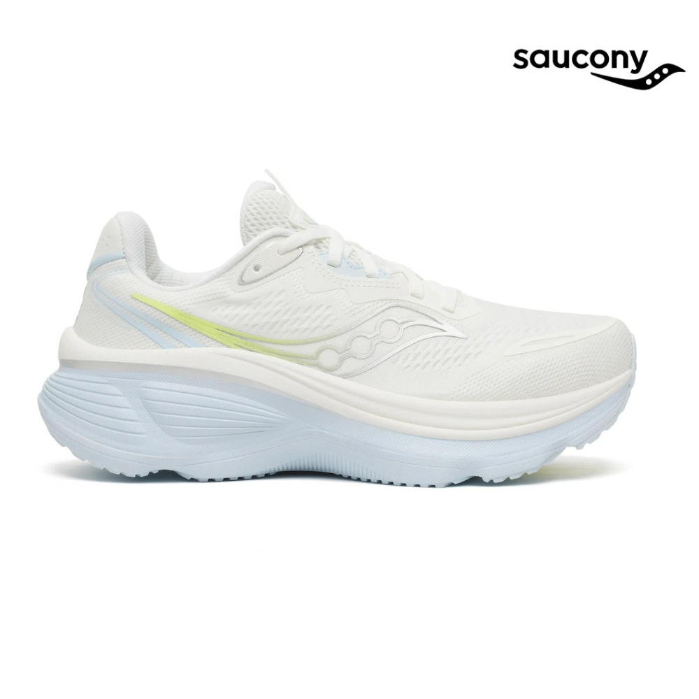 Saucony Women Hurricane 26 Wide - Ivory / Ice Melt