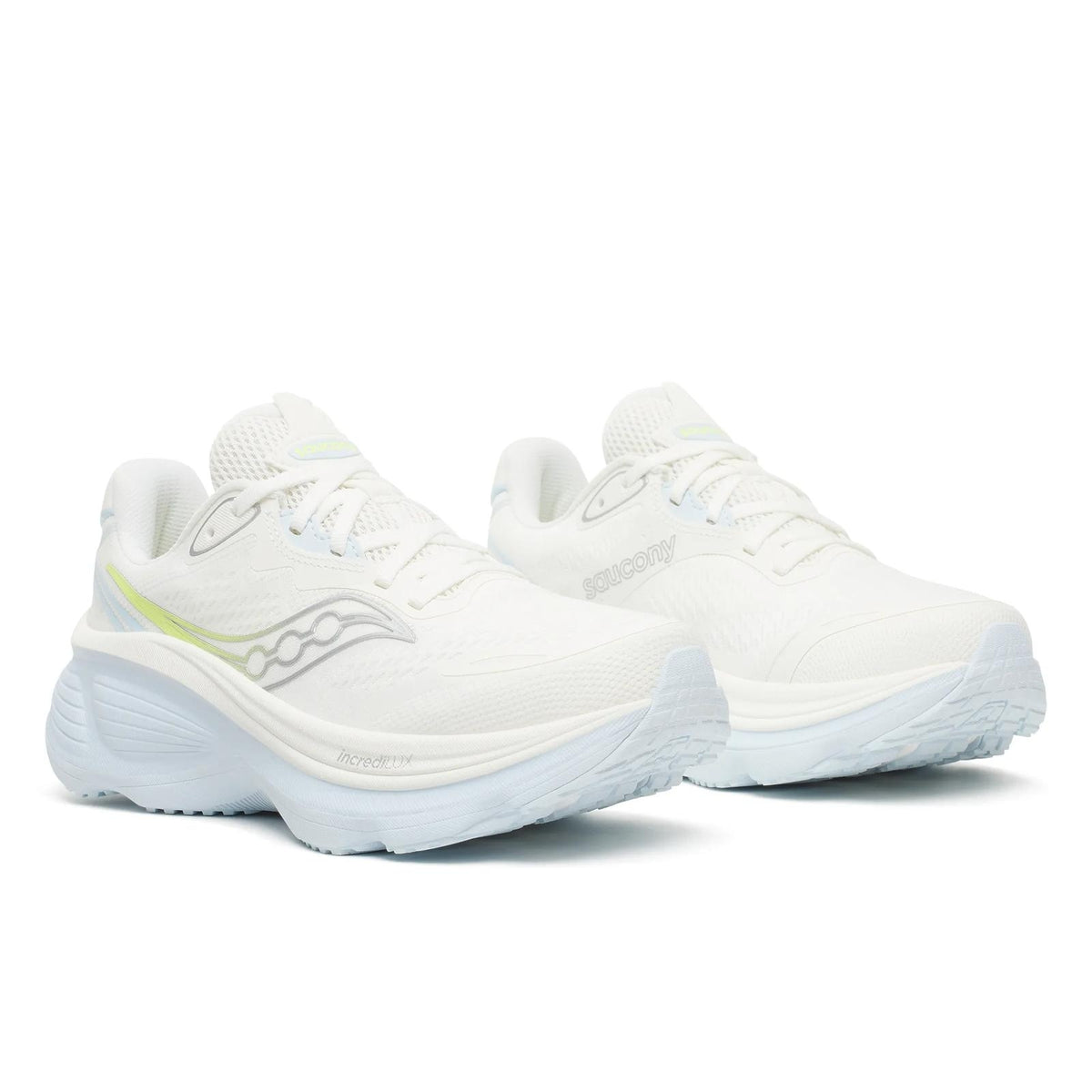 Saucony Women Hurricane 26 Wide - Ivory / Ice Melt