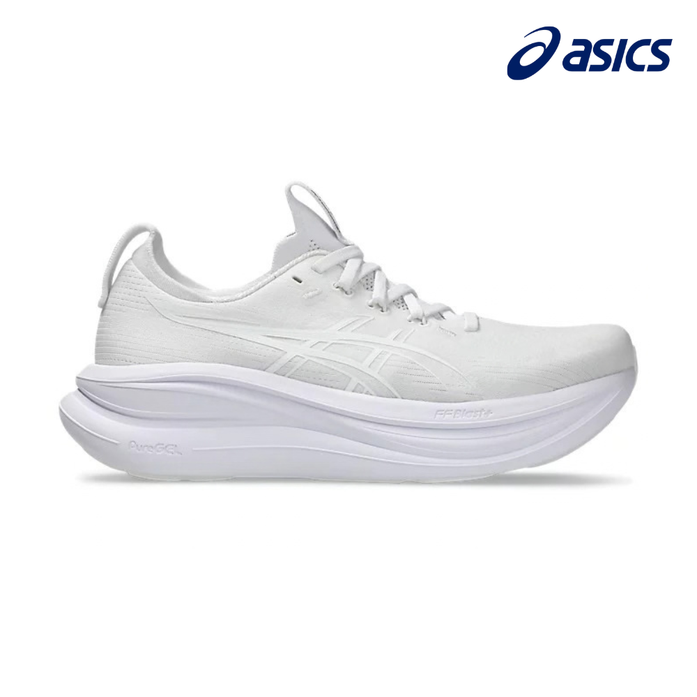 ASICS Women Gel-Nimbus 28 Wide - White / White